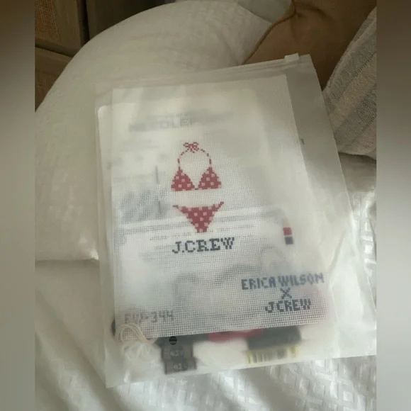 J. Crew needlepoint canvas - Picture 1 of 1